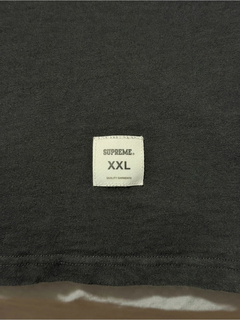 Size XXL - Supreme Block Arc S/S Tee Shirt Black   SS23